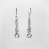 Sterling Silver King's Chain Earrings